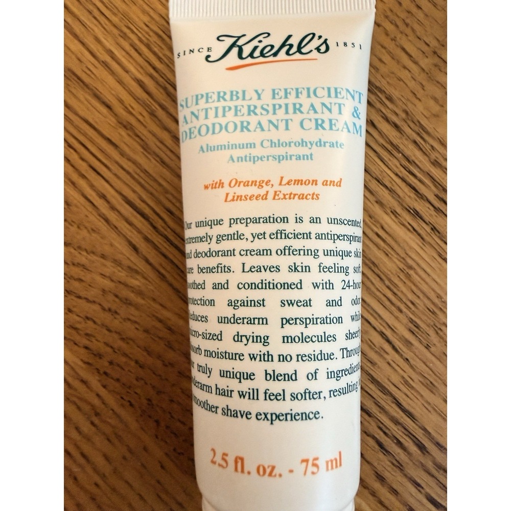 KIEHL'S SUPERBLY EFFICIENT ANTIPERSPIRANT & DEODORANT CREAM 75 ml / 2.5 fl. oz. - Picture 2 of 3